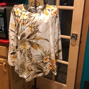 Alfred Dunner long sleeve top sze L